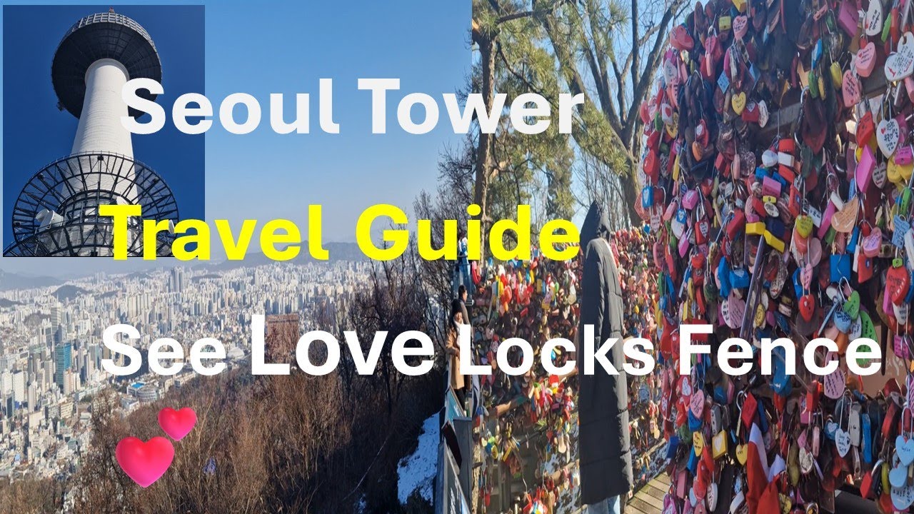 Namsan Cable Car Ride & N Seoul Tower Adventure &ndash; The Ultimate Seoul Experience #seoulvlog