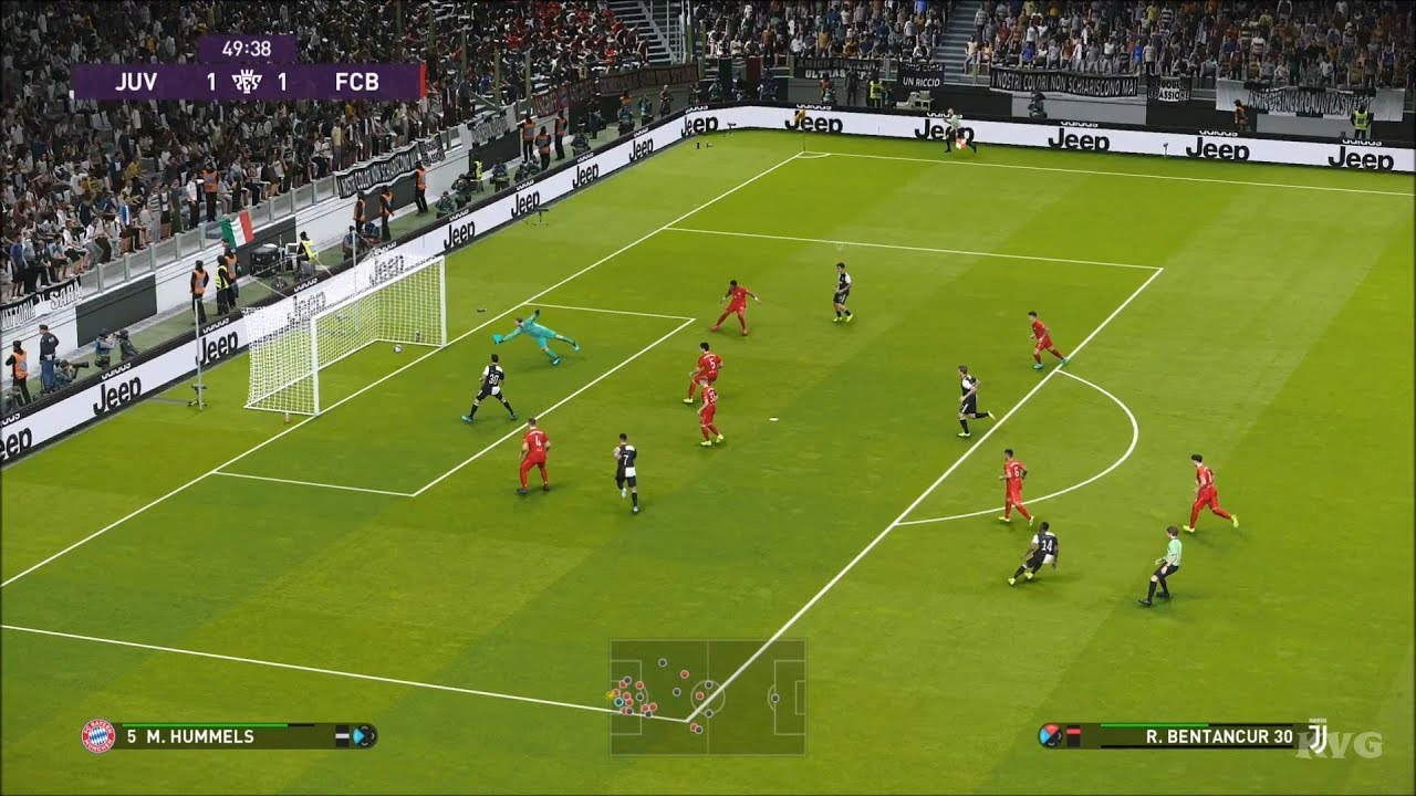 eFootball PES 2020 - Juventus vs FC Bayern Munich - Gameplay (PS4 HD) [1080p60FPS]