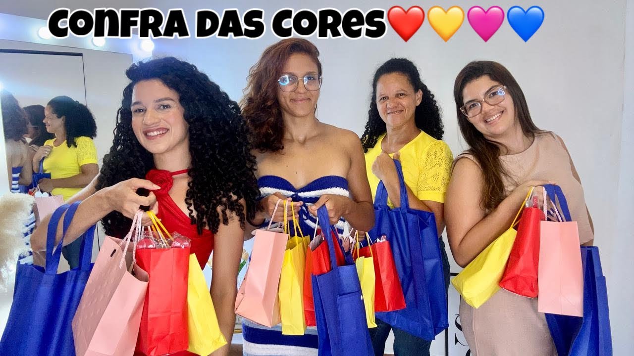 NOSSA FESTA DAS CORES 💛💙🩷❤️ 