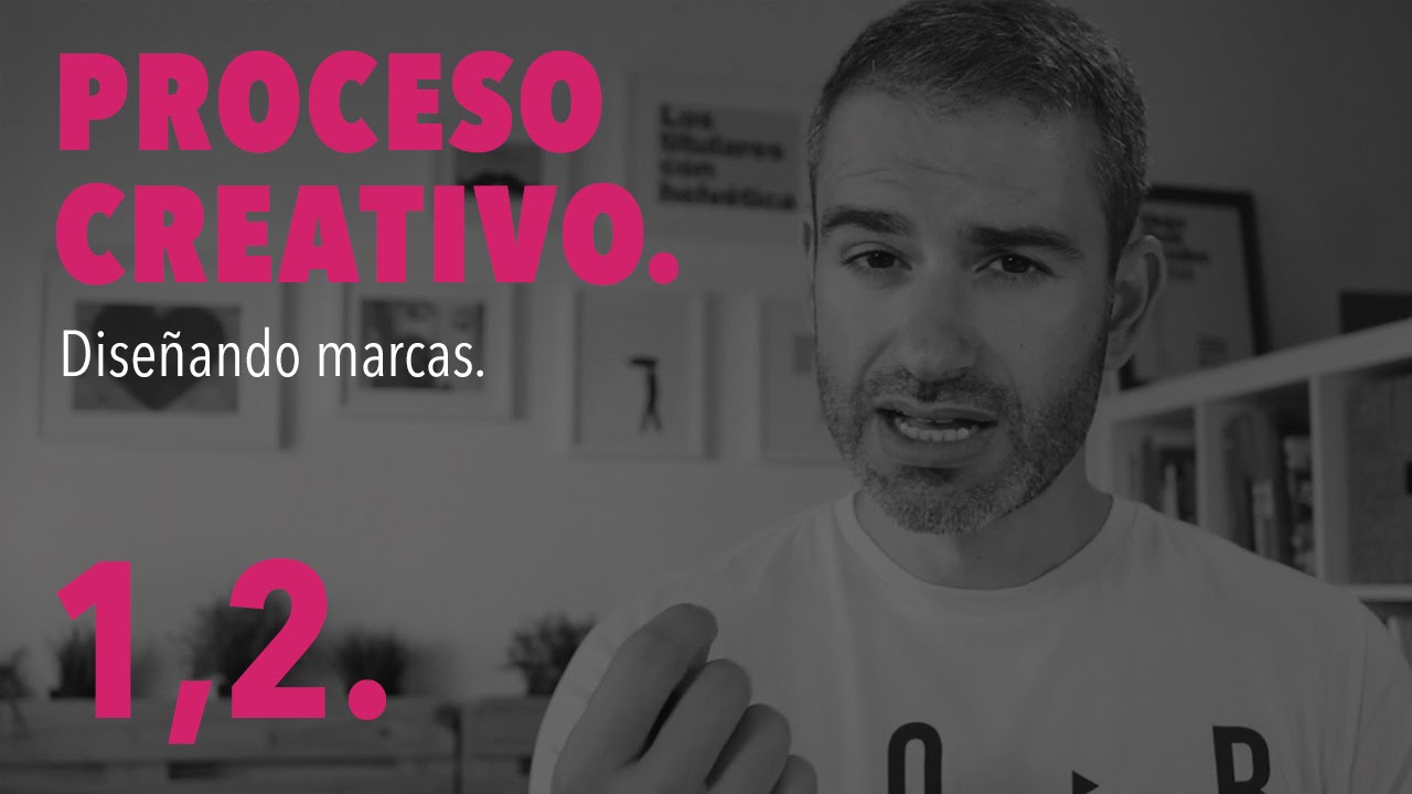 Proceso creativo para diseñar marcas y logos / 1 y 2 // Marco Creativo