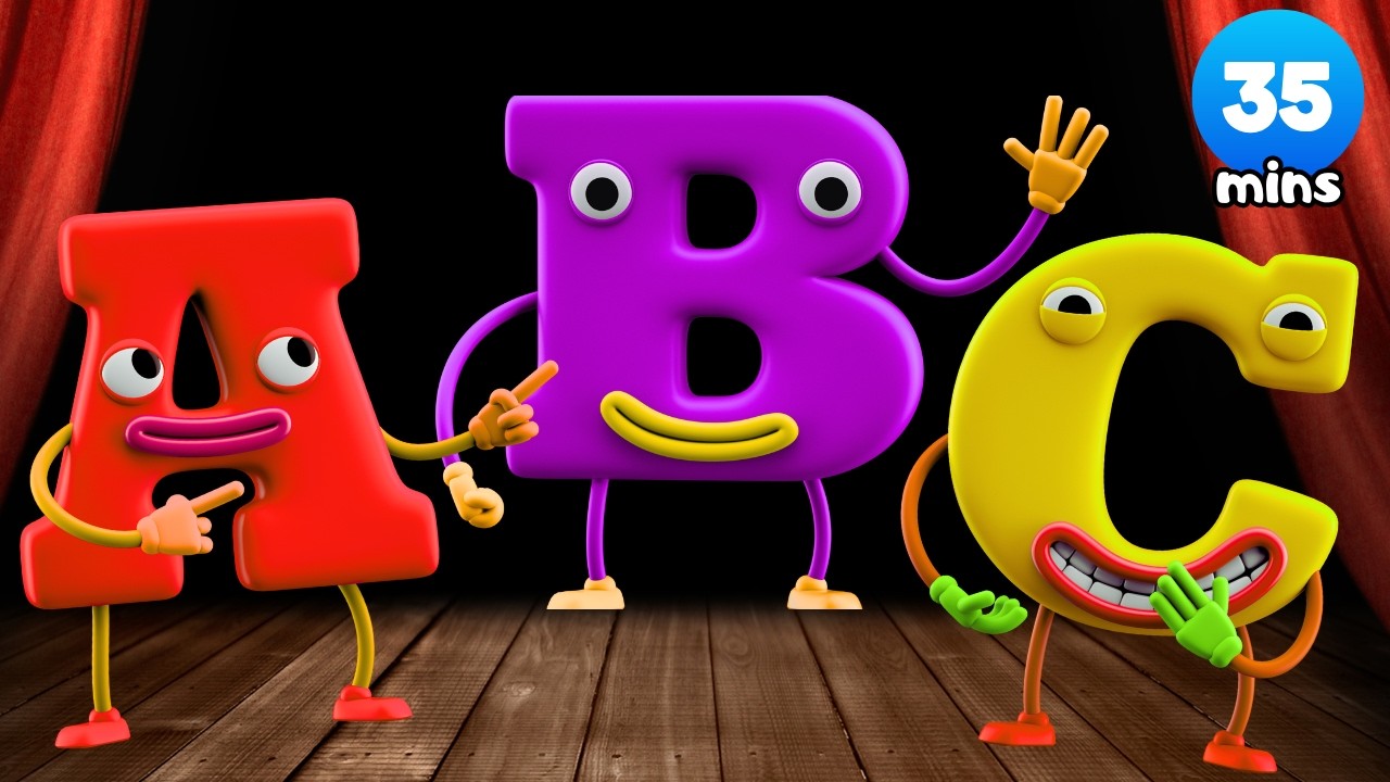ABC Phonics Song 🎵 Learn English Alphabet A to Z for Preschool | ABC Song Nursery Rhymes for Babies