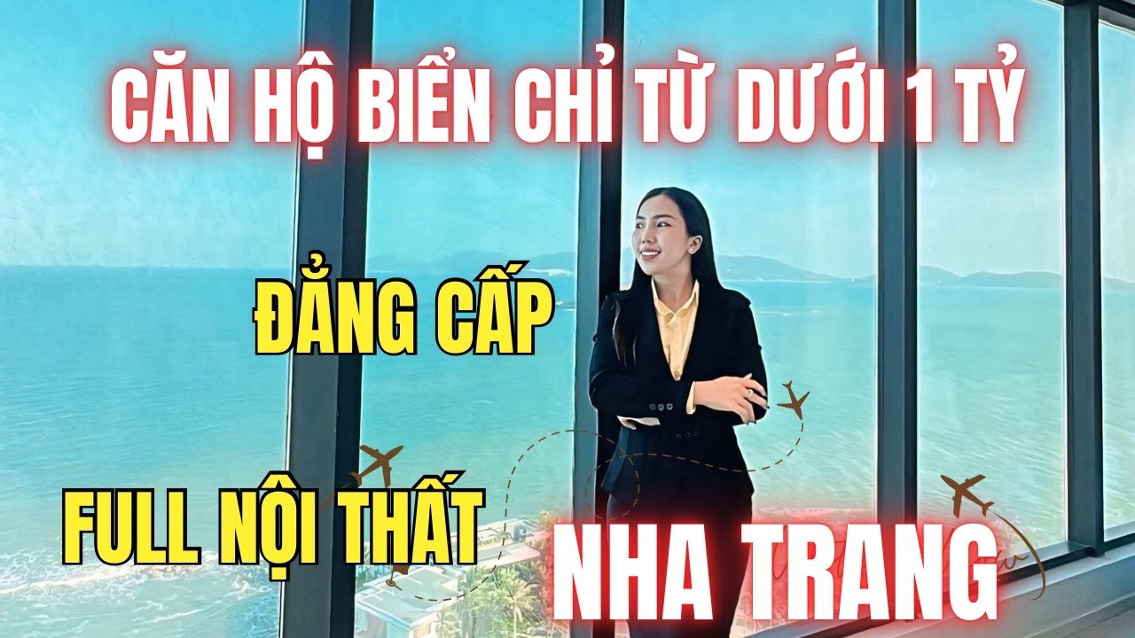 chỉ từ 700tr có ngay căn hộ mặt biển Nha Trang đẳng cấp 5 sao full nội thất