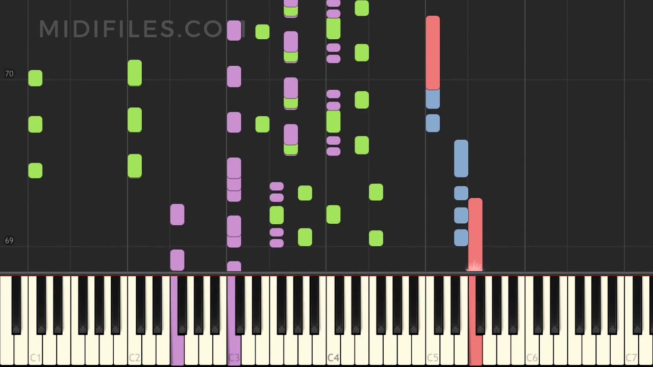 🎼 PRO. MIDI FILE : Cordula Grün (Josh.)