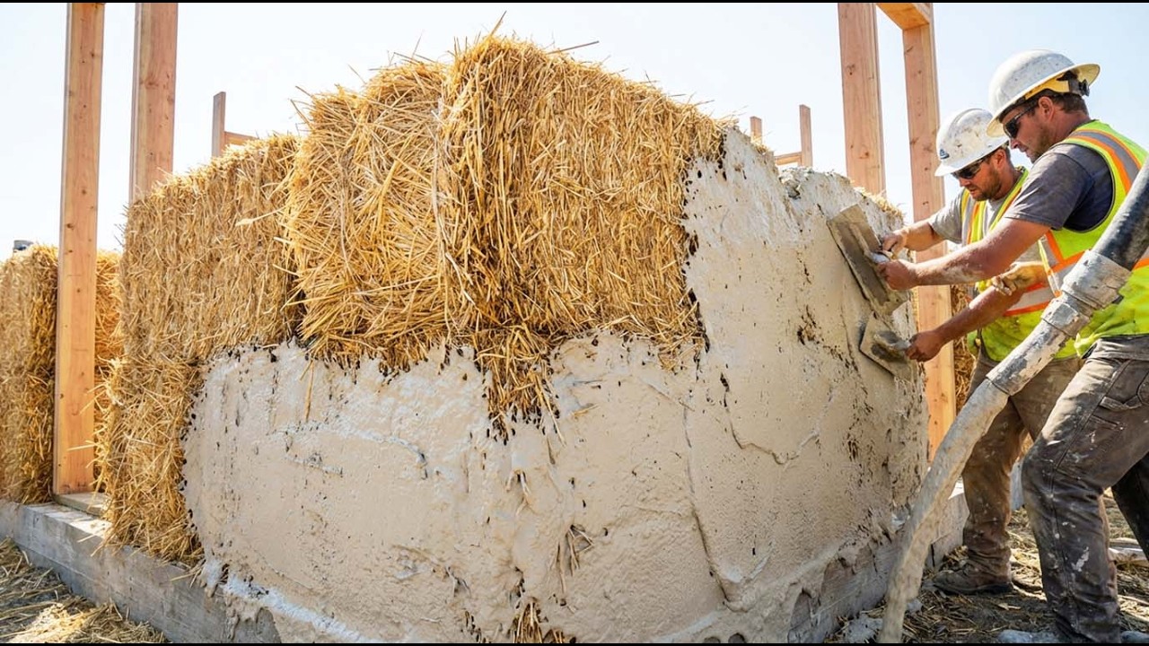 They’re Building Houses with Straw… and It Actually Works
