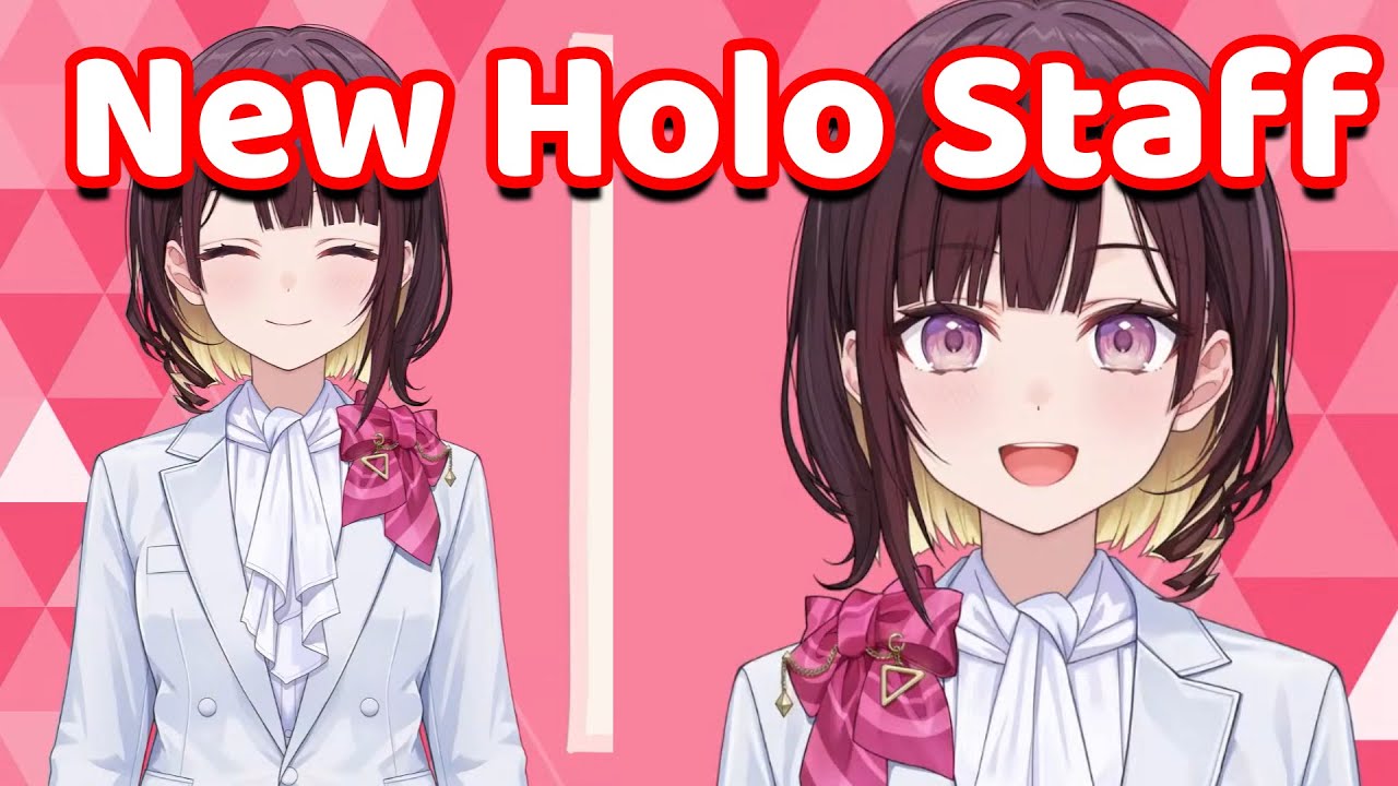 New Staff Michiru just Debut but Her Giggle is TOO ADORABLE!!! (Hololive)
