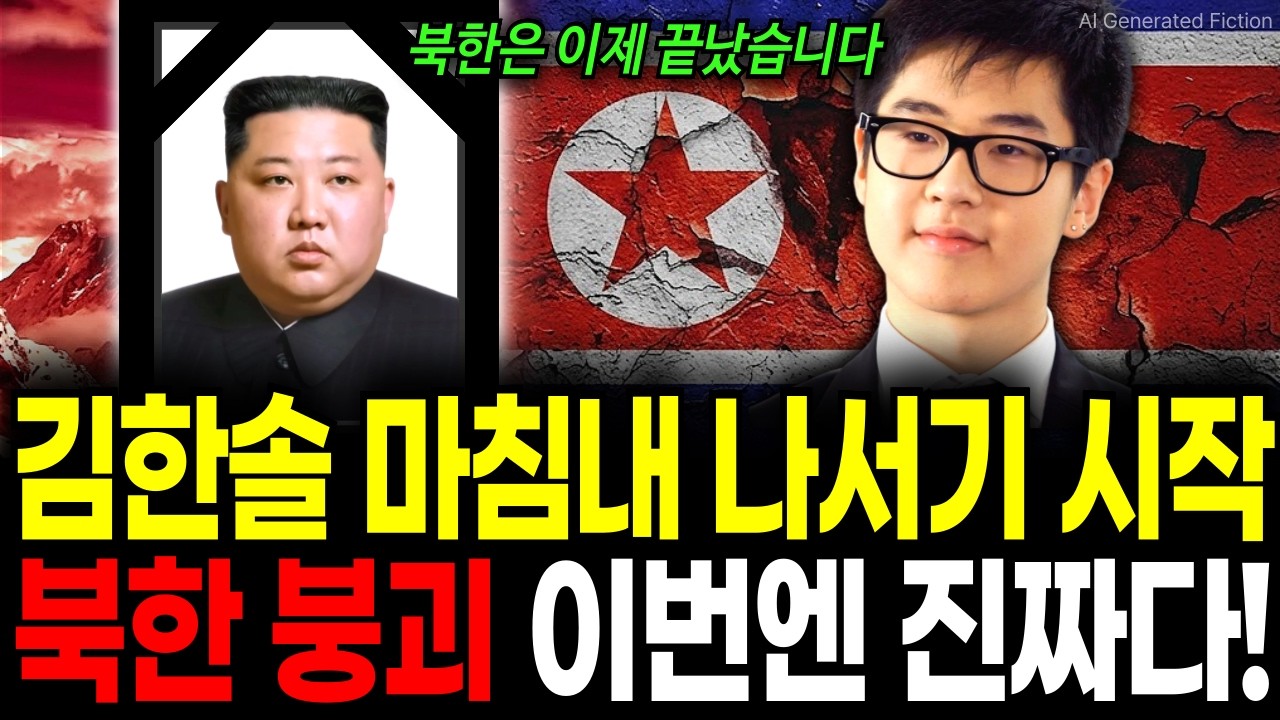 김한솔 드디어 나서기 시작? 