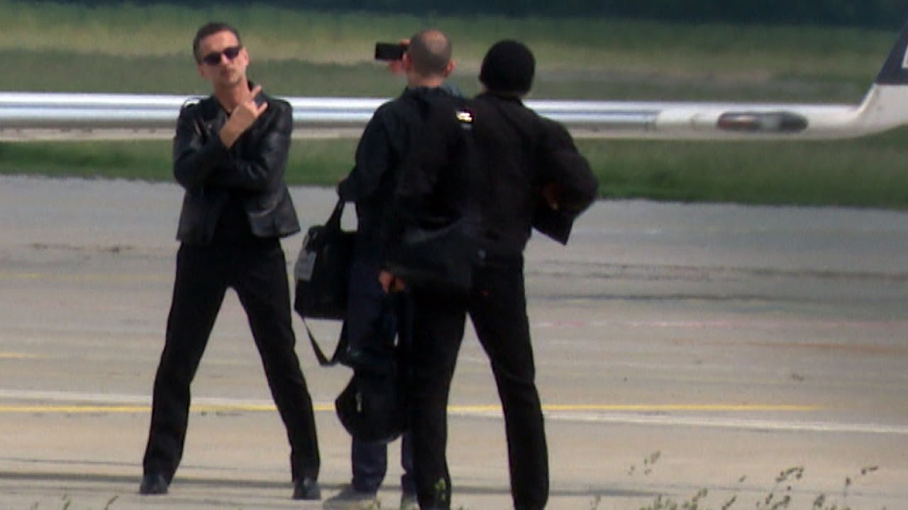 DEPECHE MODE flew from Bratislava
