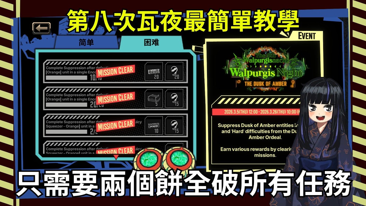 【邊獄巴士】瓦夜任務解不完!? 一部影片教你兩個腦啡肽完成全部任務!! | 【084新手但丁指南】