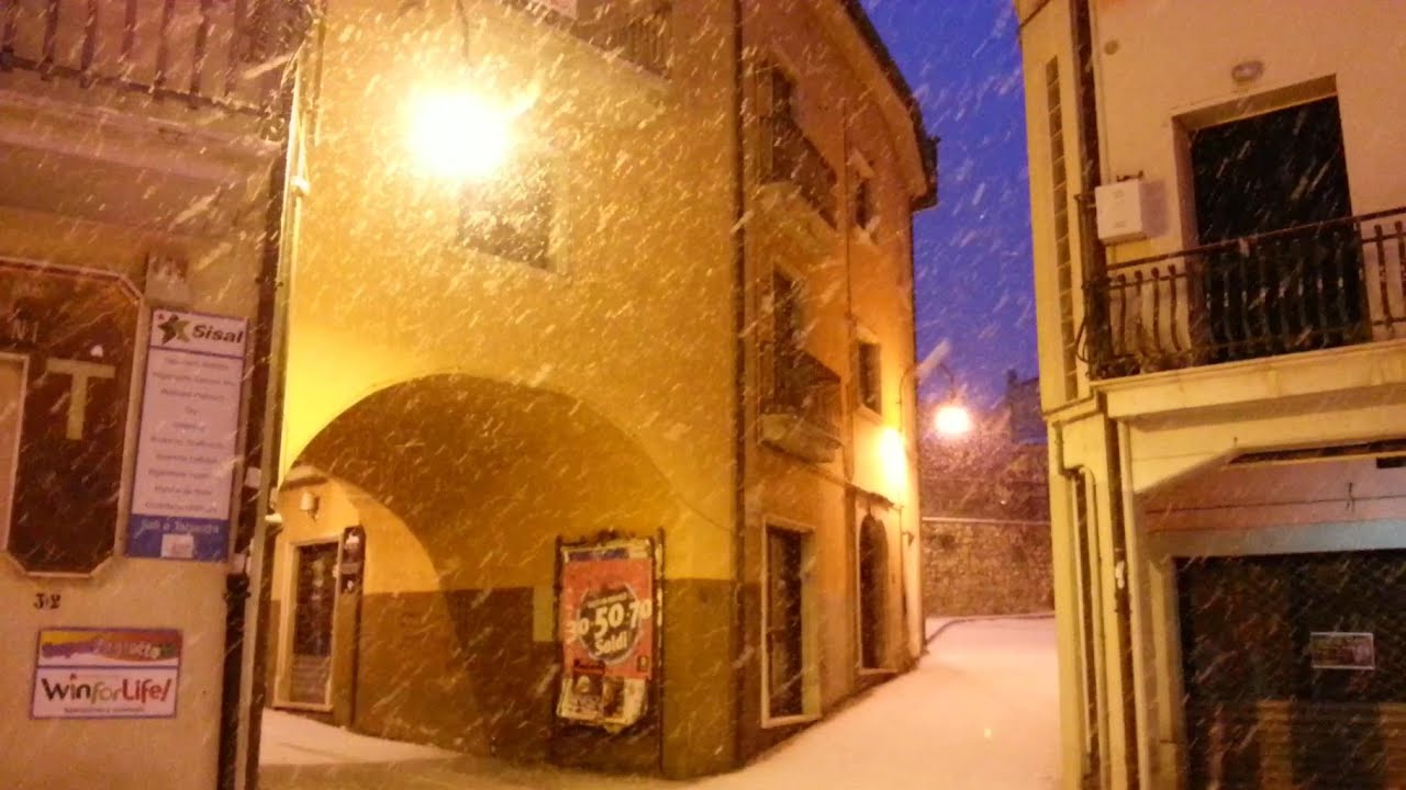 LIONI ( Avellino - Irpinia - Italy ) - LA MAGIA DELLA NEVE - The magic of snow - nieve-снег-neige