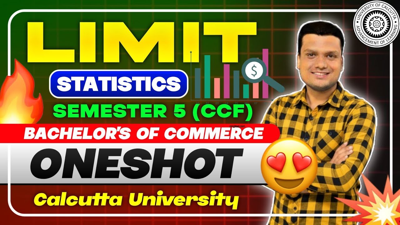 LIMIT |Maths And Stats|One shot | Bcom Sem-5 | Calcutta University