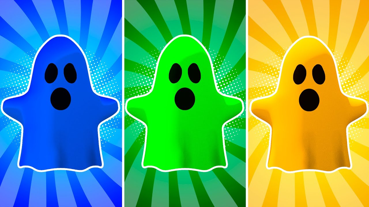 Três Fantasmas Coloridos | Desenho Animado | Dolly e Amigos - Brasilia