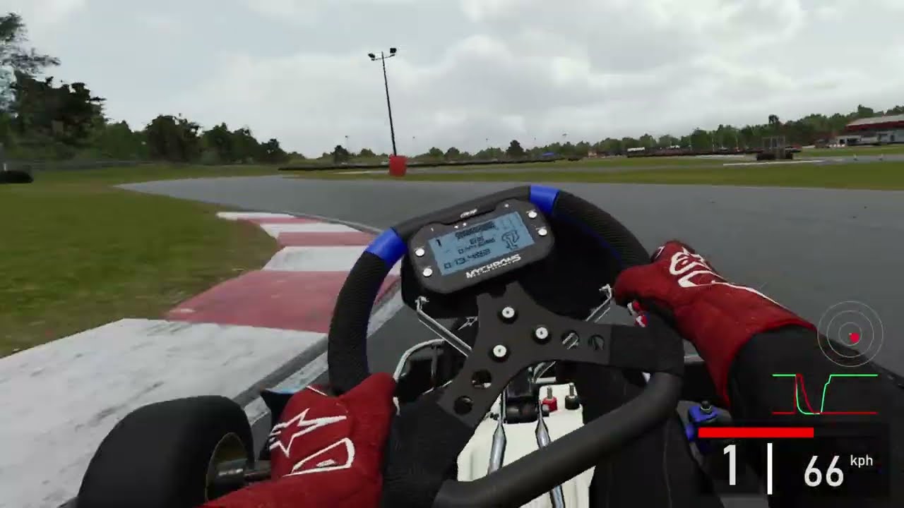 (Helmet Cam) Giving Wilton Mill a Go - 125cc X30 @ Wilton Mill Kart Track - KartKraft