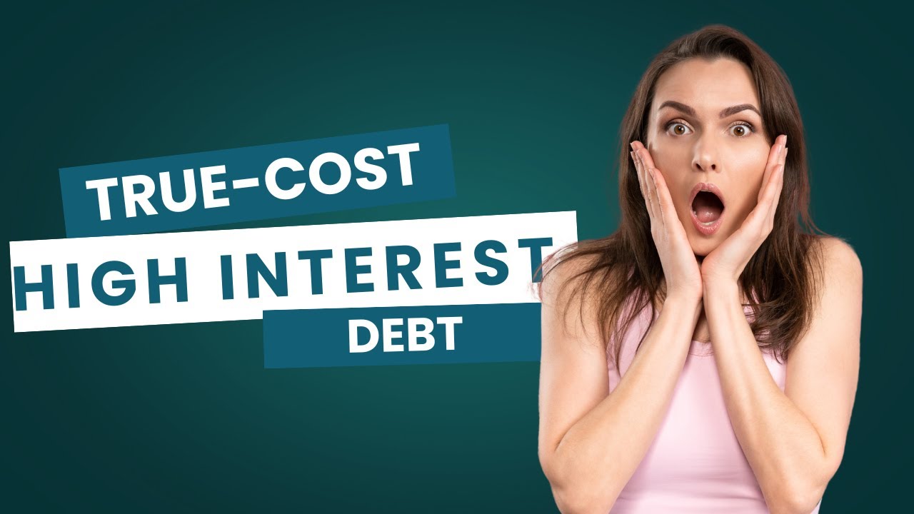 True Cost of High-Interest Debt #interestingfacts #debtfreejourney #financialfreedom  #money #life