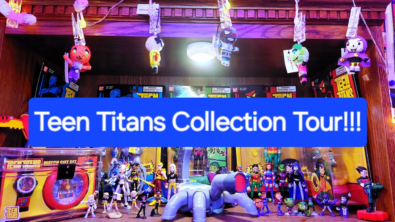 Come view my GIGANTIC Teen Titans collection!!! 😱 | Bandai figures, Funkos, dolls, and more!!!!