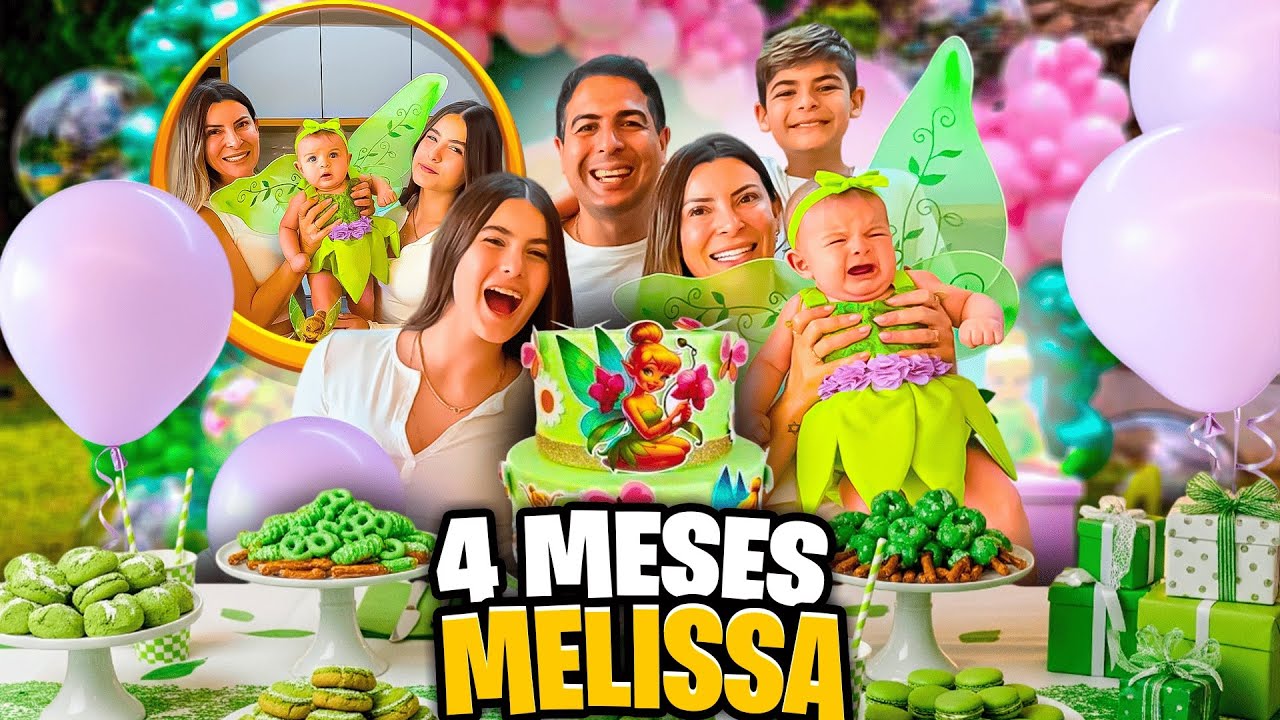 MESVERSARIO MELISSA 4 MESES 