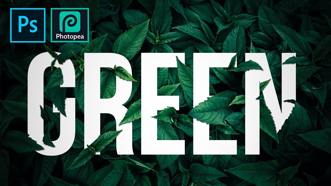 Create REALISTIC Leaf Text in Photoshop with THIS Simple Trick