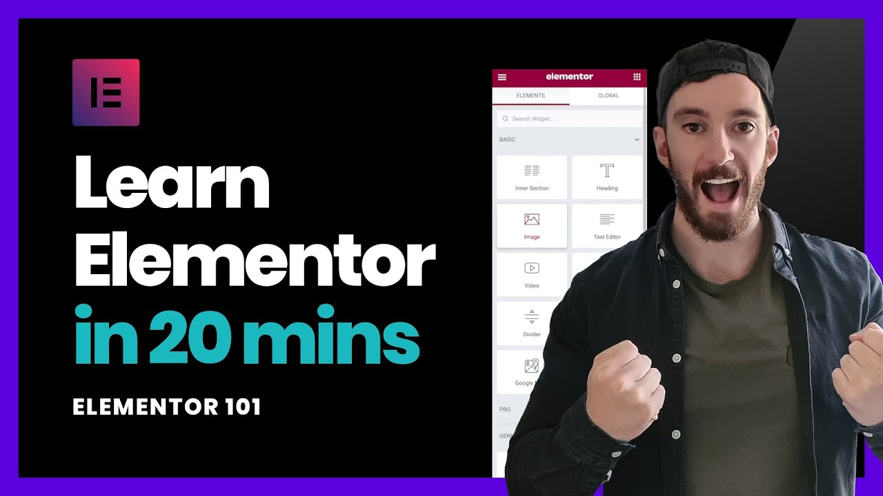 Изучите Elementor МЕНЕЕ ЧЕМ ЗА 20 МИНУТ | Elementor 101 (Полное руководство для начинающих по Ele...