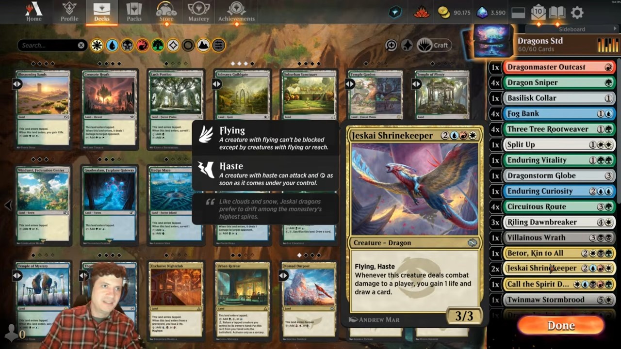Magic Arena - Deck de Dragão A vingança! 29-2-26