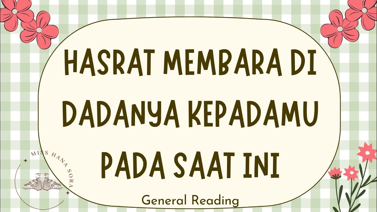 HASRAT MEMBARA DIDADANYA