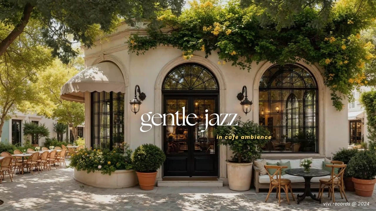 Gentle Cafe Jazz Music For Reading, Writing & Work - Peaceful Spring Jazz Vibes For Calmness, Focus