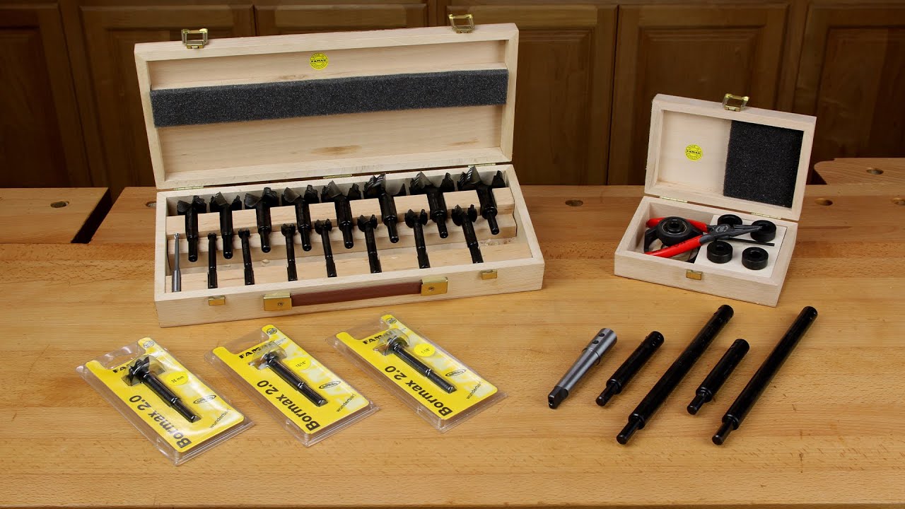 Famag Bormax 2.0 Forstner Bits and Accessories