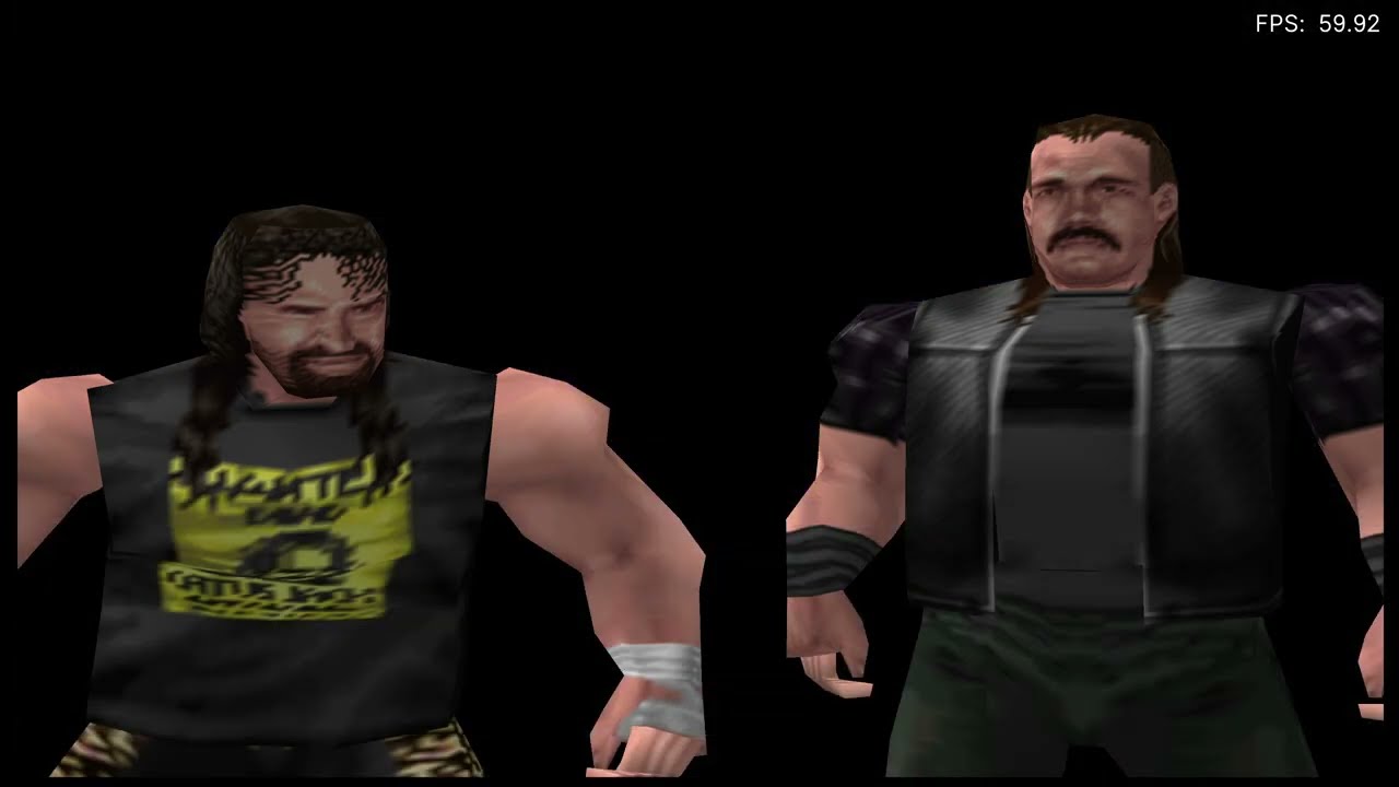 ECW Born To Be Wired Beta Xbox Series X Gameplay ( N64 )