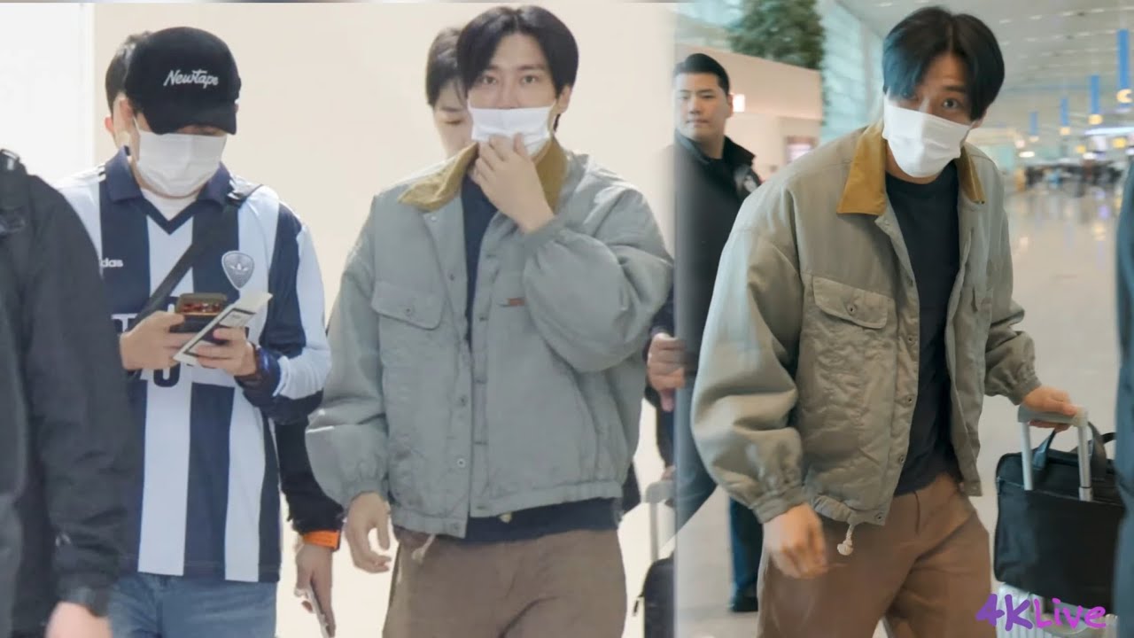 최시원 Siwon & 신동 ShinDong 슈퍼주니어 SUPER JUNIOR Incheon ICN Departure to Vietnam for Concert Tour 260319