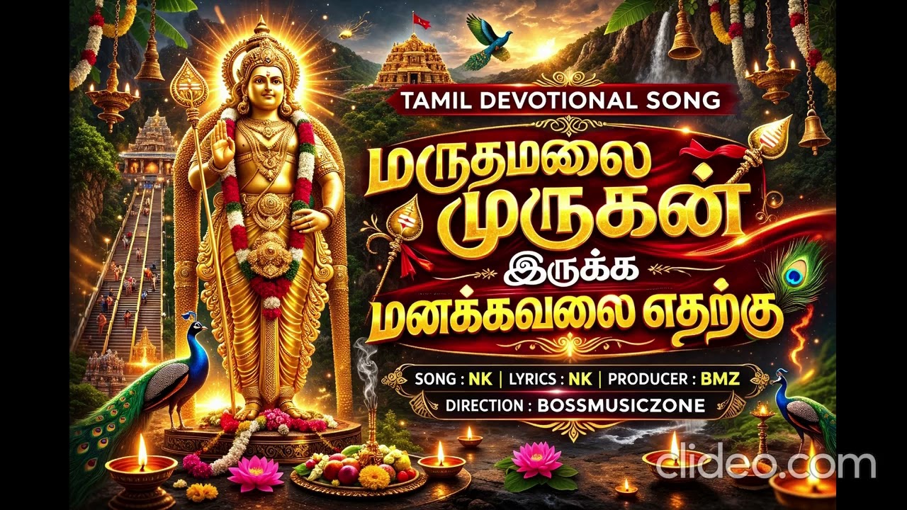 மருதமலை இருக்க மனக்கவலை எதற்க்கு பாடல் #trendingvideo #viralvideo #murugansongs #ஓம்முருகா #like 