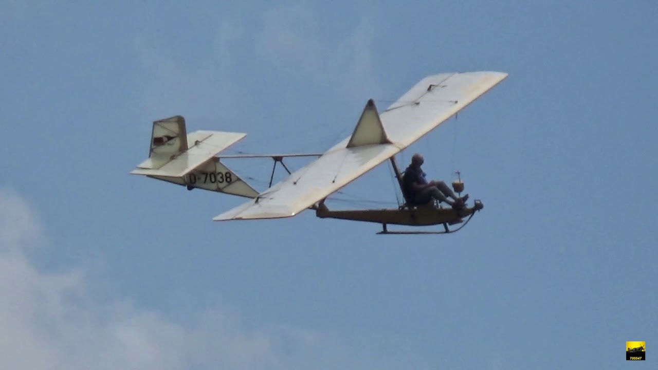Vintage beginner glider trainer - SG-38 Schulgleiter at Kehler Flugtage 2018