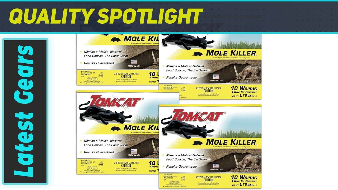 Tomcat Mole Killer: Ultimate Worm Bait Test!