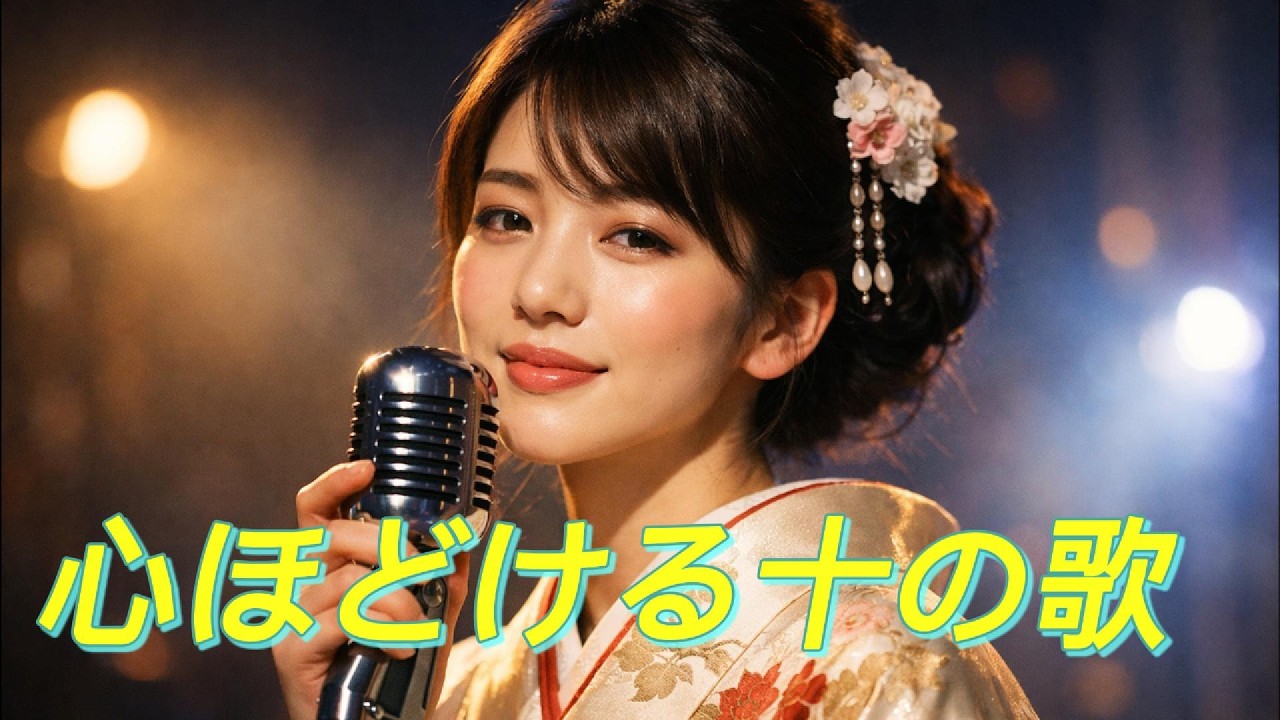 やさしく聴ける女演歌集｜心ほどける癒しの十曲[演歌の響き]