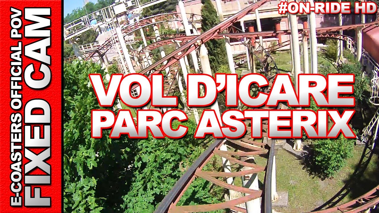 Vol d'Icare - Parc Asterix | On-Ride (ECam HD)