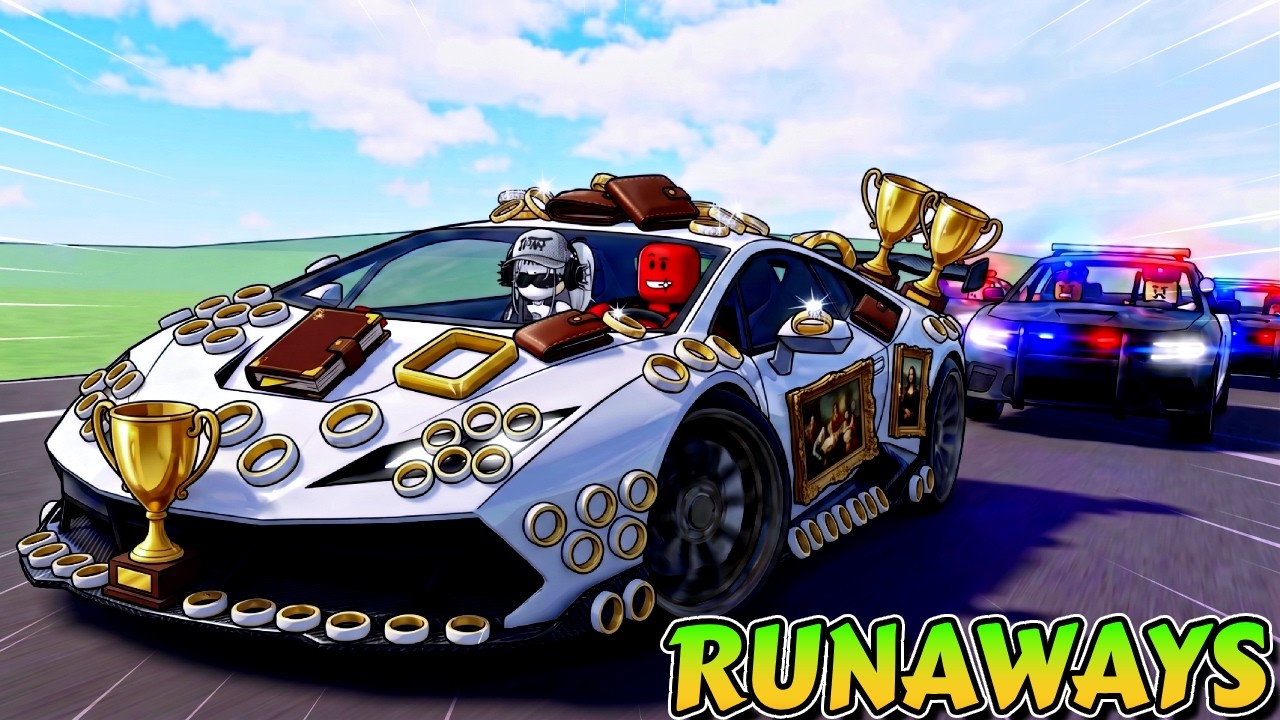 Stealing ALL the Valuables in Runaways Roblox