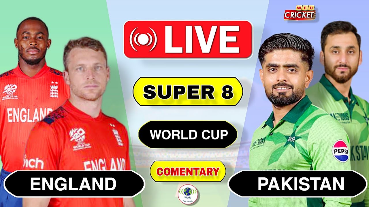 🔴 Live : Pakistan vs England Today Live Match 2026 | Pak vs Eng Super 8 T20 World Cup | Commentary