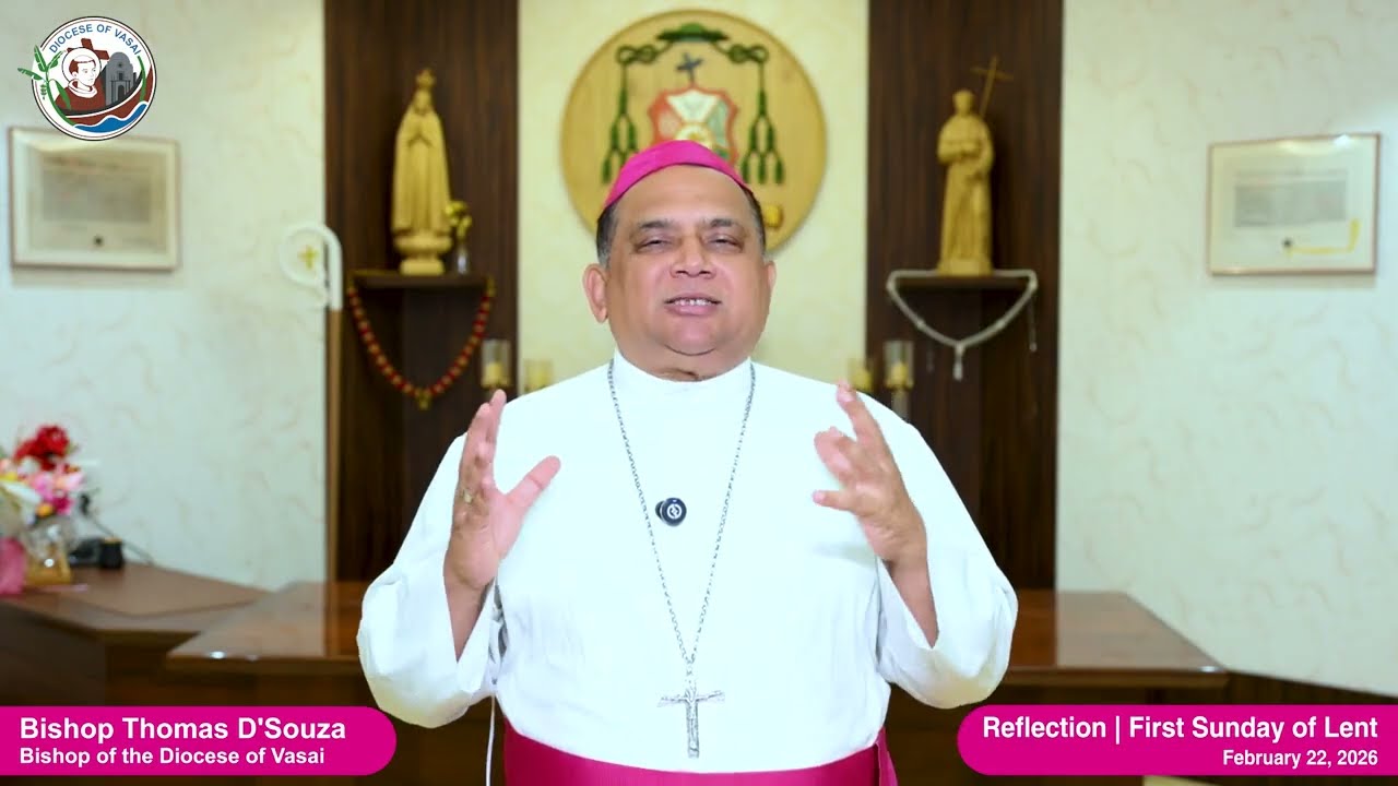 First Sunday of Lent | February 22, 2026 | Bishop Thomas D'Souza