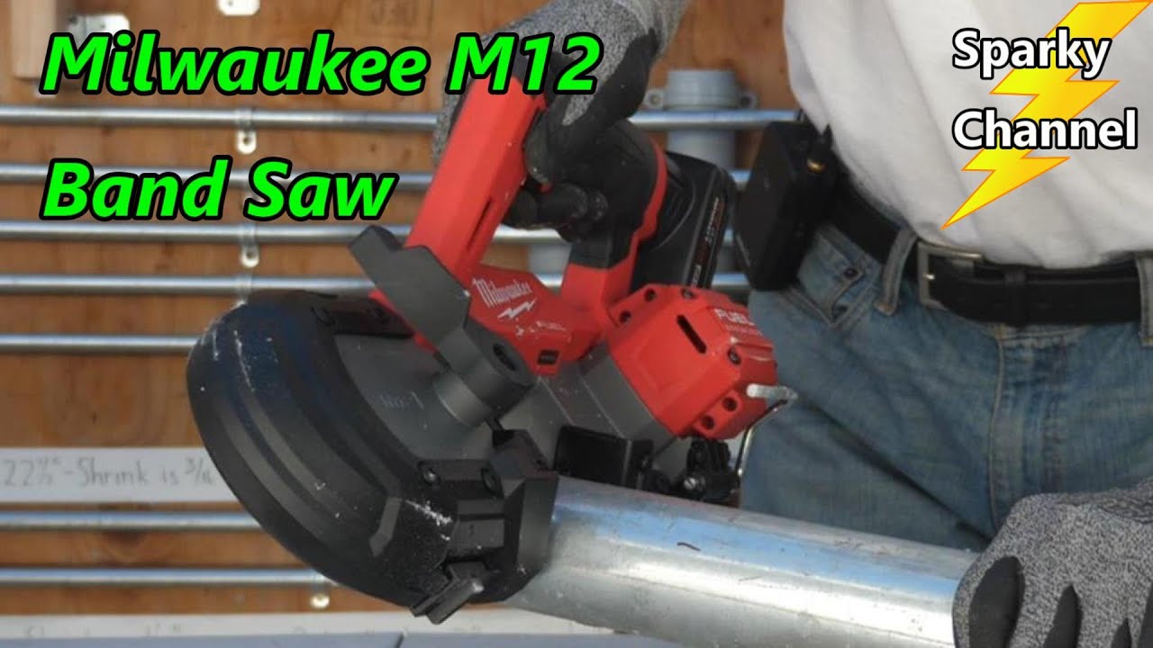 Milwaukee New M12 Band Saw 2529-21XC Review and Demonstration