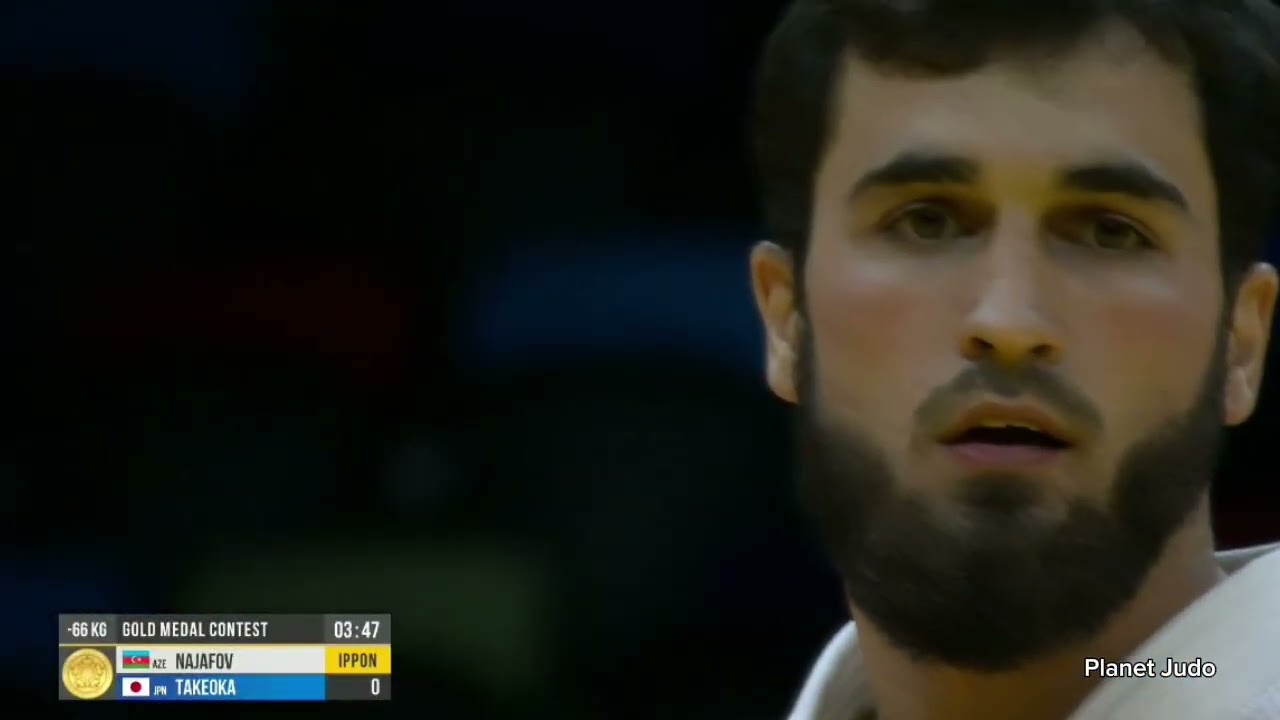 Yashar NAJAFOV 🇦🇿 🆚️ Takeshi TAKEOKA 🇯🇵 | финал /-66кг | Большой Шлем Баку 2023