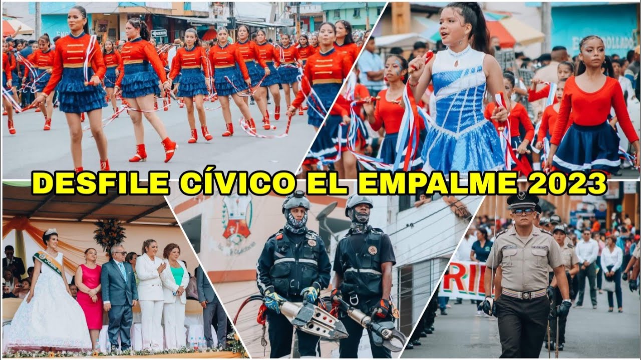 En Vivo 🔴 Desfile Cívico Militar 2023 | El Empalme - Ecuador 🇪🇨