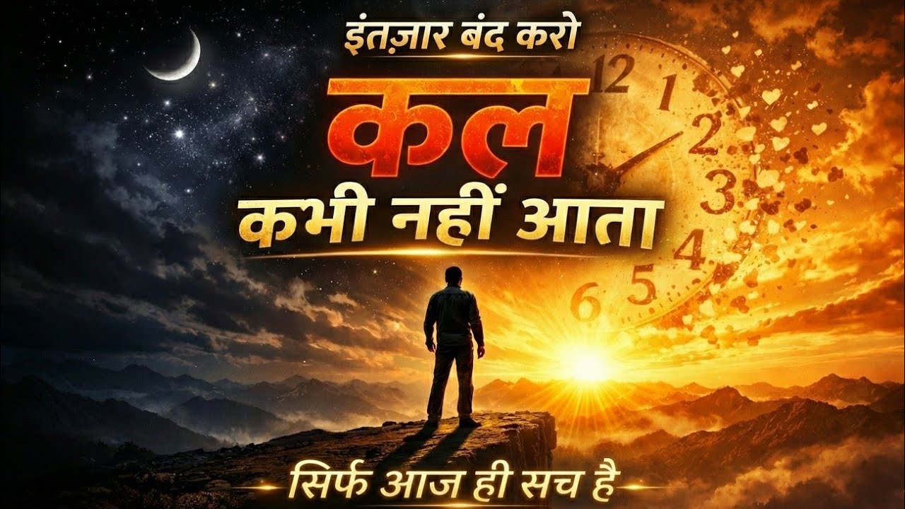 kal kabhi nahi ataa hai #osho #motivation