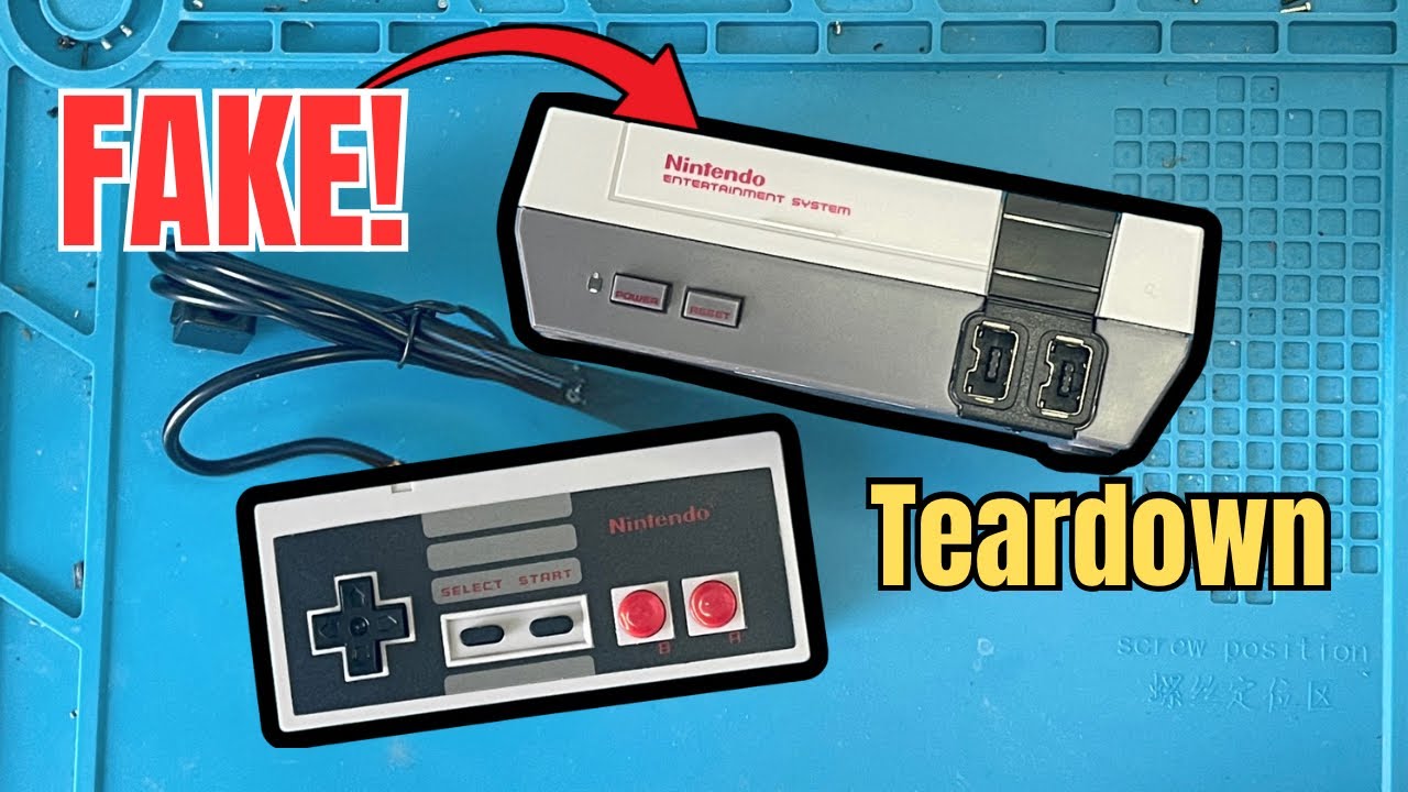 FAKE Nintendo NES Classic Edition Teardown