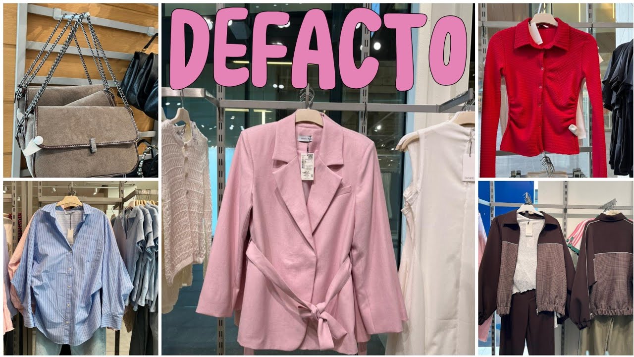DEFACTO💁‍♀️YENİ SEZON MODELLER ‼️MAĞAZA TURU KAÇIRMAYIN ✅️