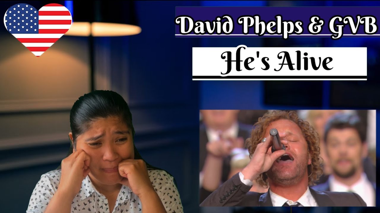 David Phelps Gaither Vocal Band He's Alive (Live) Reaction #davidphelps