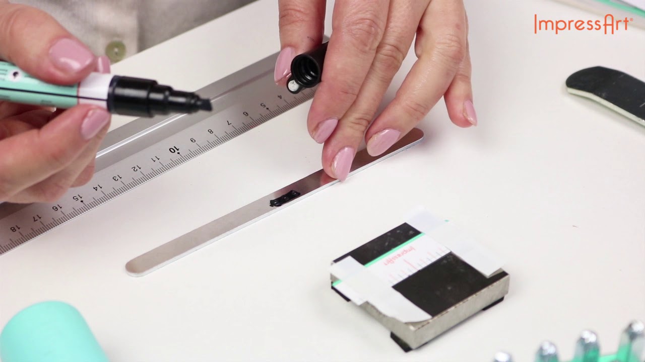 ImpressArt Tutorial | Stamp Enamel Marker