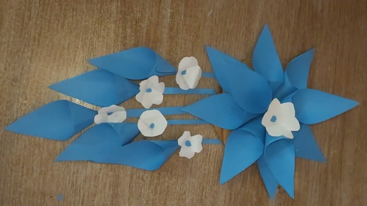 DIY paper wall hanging – easy & elegant 💕#wallhanging#papercraft#paperwallhanging#homedecor#diydecor