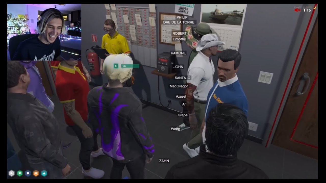 X Adds Random Names To Snr Buns Queue And Causes Chaos | NoPixel GTA RP