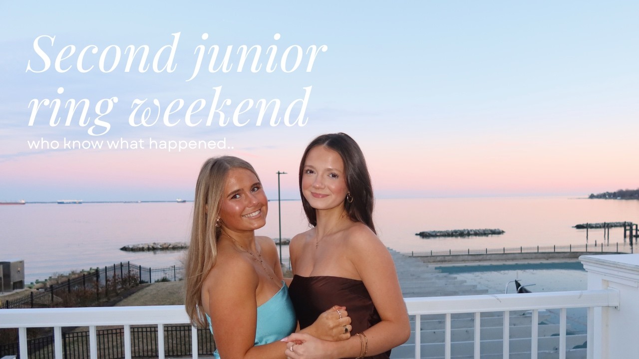 weekend vlog | junior ring + infusion