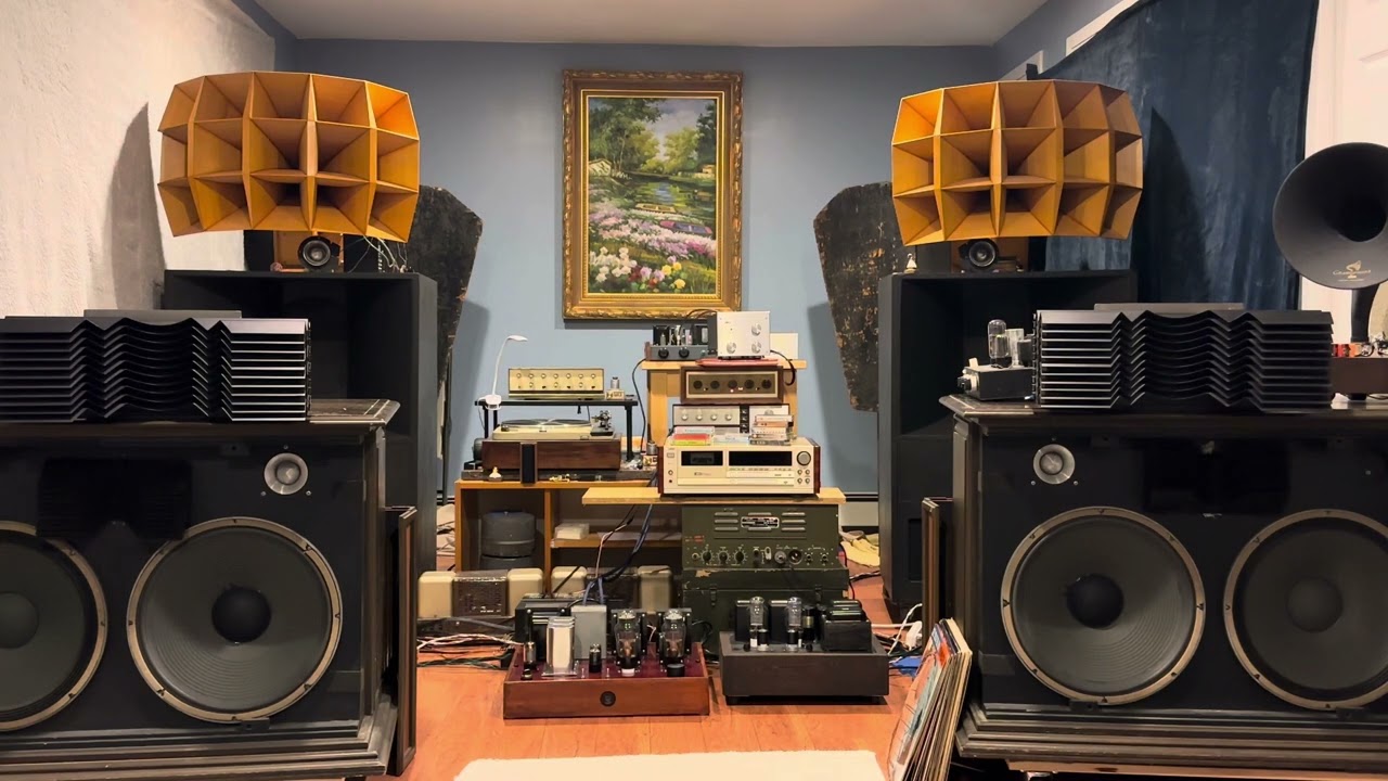 JBL C60 S8R + Eico HF-85 preamp + 300B SET amp - Can’t help falling in love(Tidal)