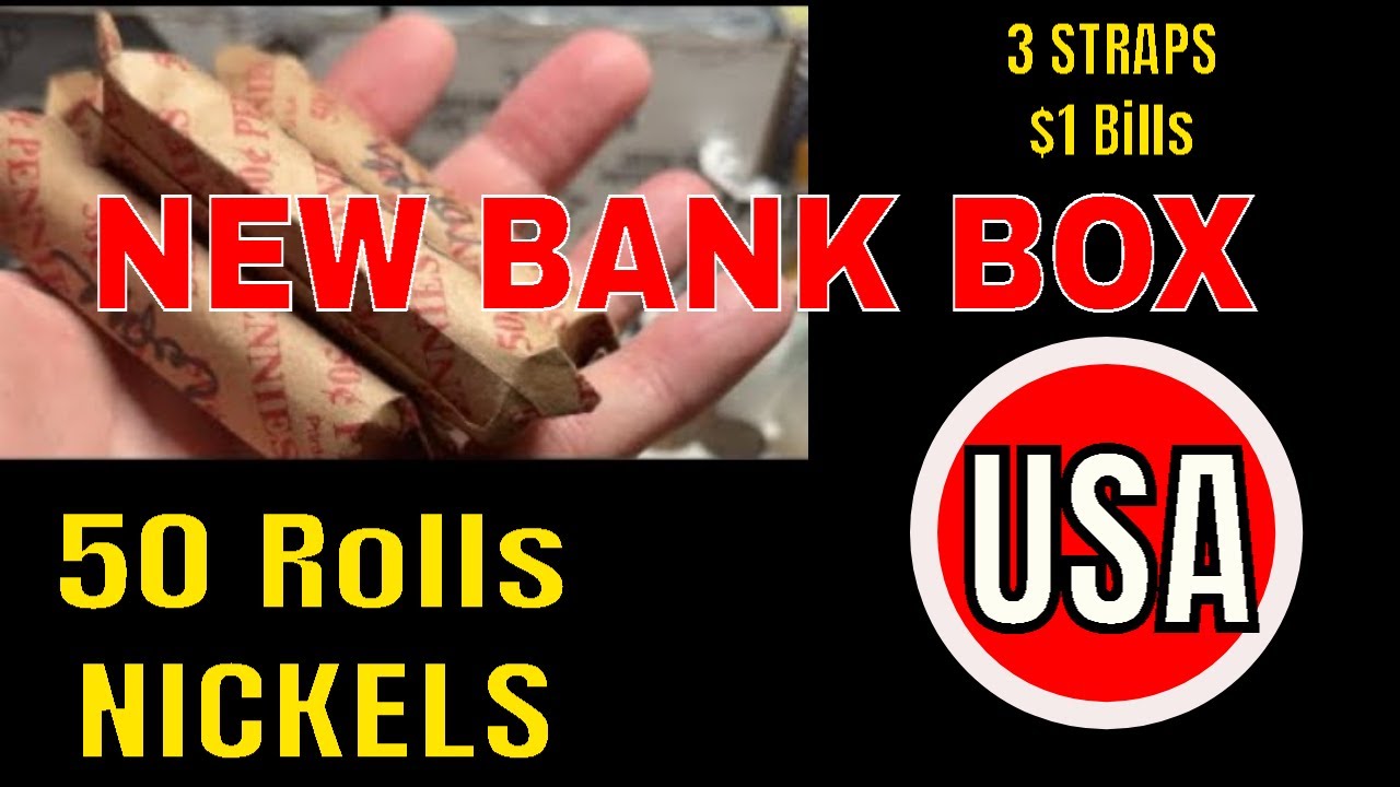 3 straps of $1 Bills. Bank box of Nickels. LAS VEGAS COIN HUNTER & STACKER is live!