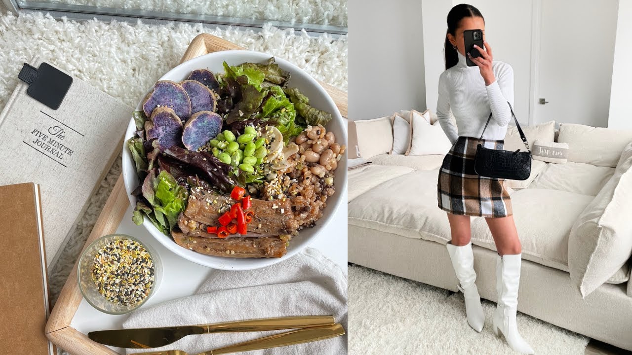 VLOG: what i eat in a day | i can't stop eating! + my health goals
