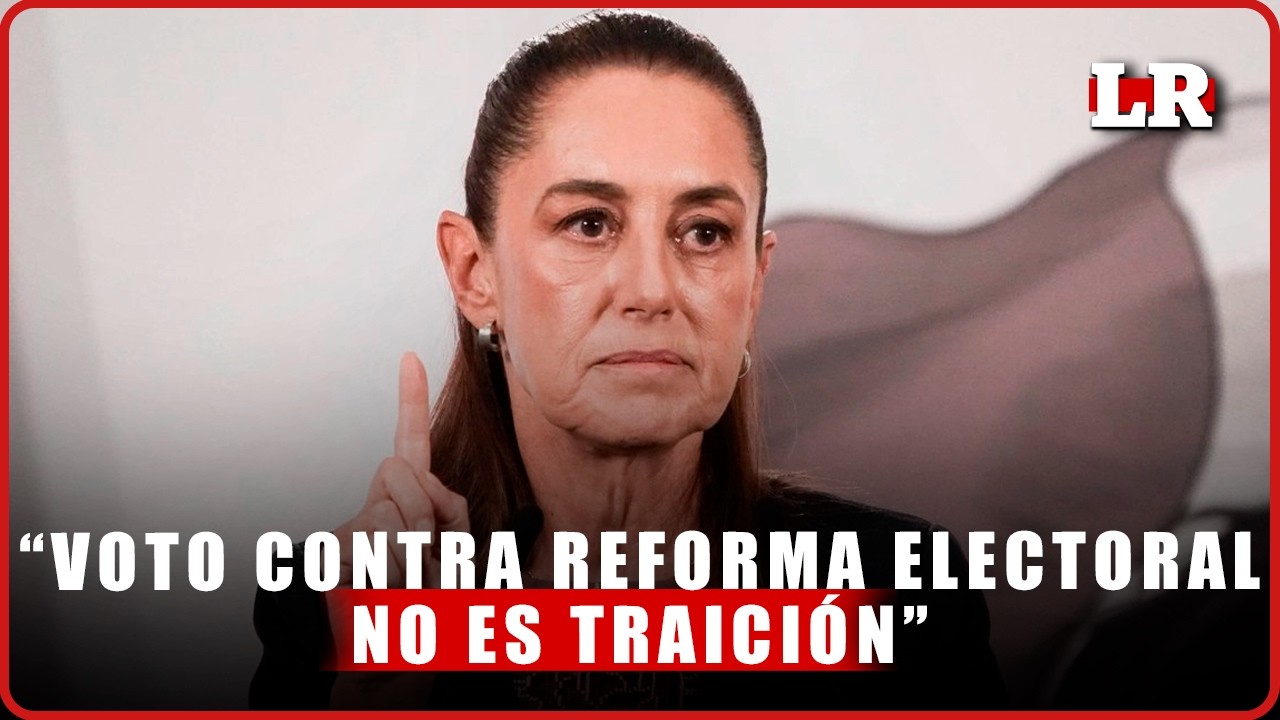 SHEINBAUM no ve traición del PT y PVEM por rechazar la REFORMA ELECTORAL